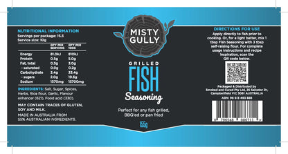 Grilled Fish Seasoning