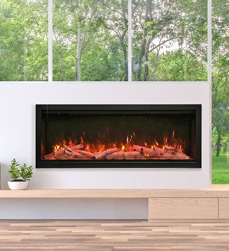 Amantii Symmetry Bespoke Xtra Tall 60 Electric Fireplace - Hunter Valley Heating