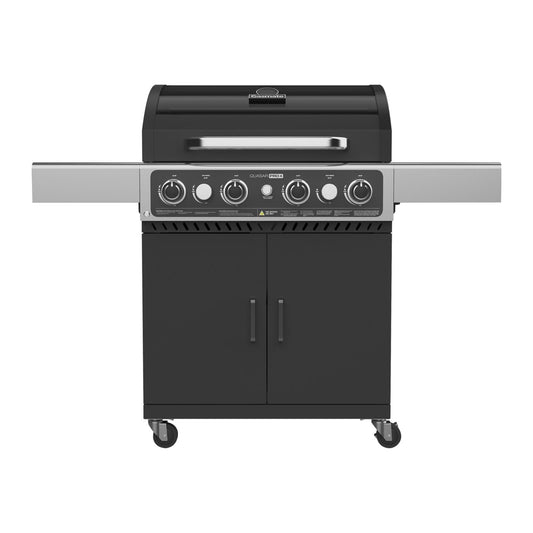 QUASAR PRO 4B HOODED TROLLEY BBQ