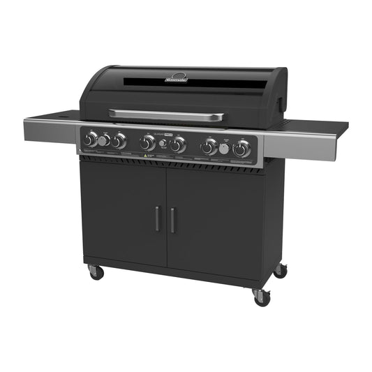QUASAR PRO 6B HOODED TROLLEY BBQ