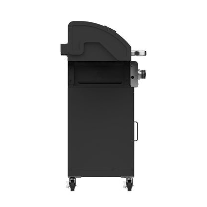 QUASAR PRO 6B HOODED TROLLEY BBQ