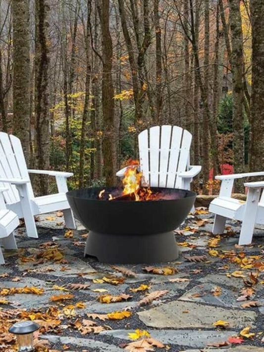Hergóm European Cast-iron Fire Pit (No Base) - Outdoor Fireplaces - Castworks - Hunter Valley Heating 