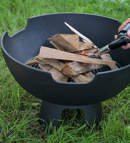 Hergóm Meteor Low Base Fire Pit - Hunter Valley Heating