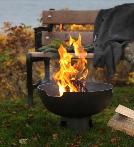 Hergóm Meteor Low Base Fire Pit - Hunter Valley Heating