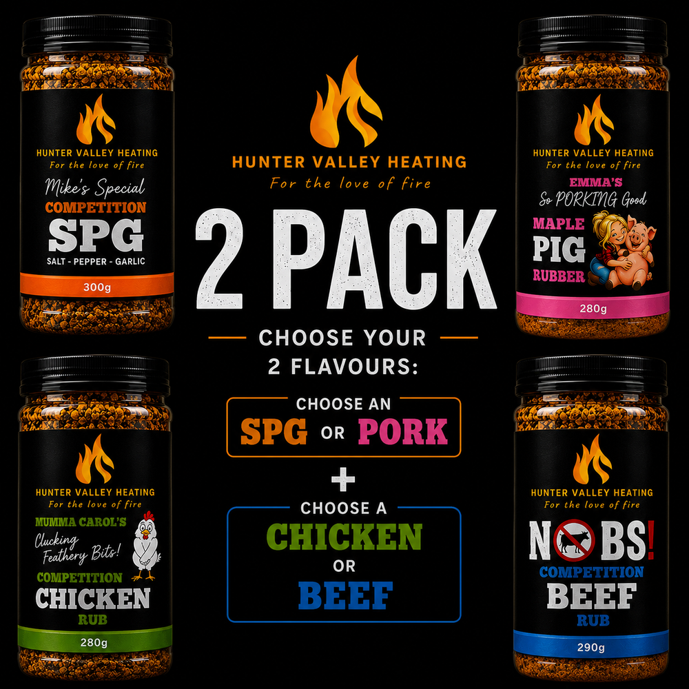 HVH Signature BBQ Rubs 2 Pack - Choose Any 2 Competition BBQ Seasonings