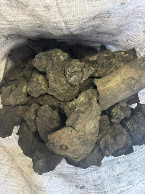 Charcoal Kings Australian Mallee Root Lump Charcoal pieces