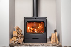 ESSE 775 freestanding wood heater with traditional cast door
