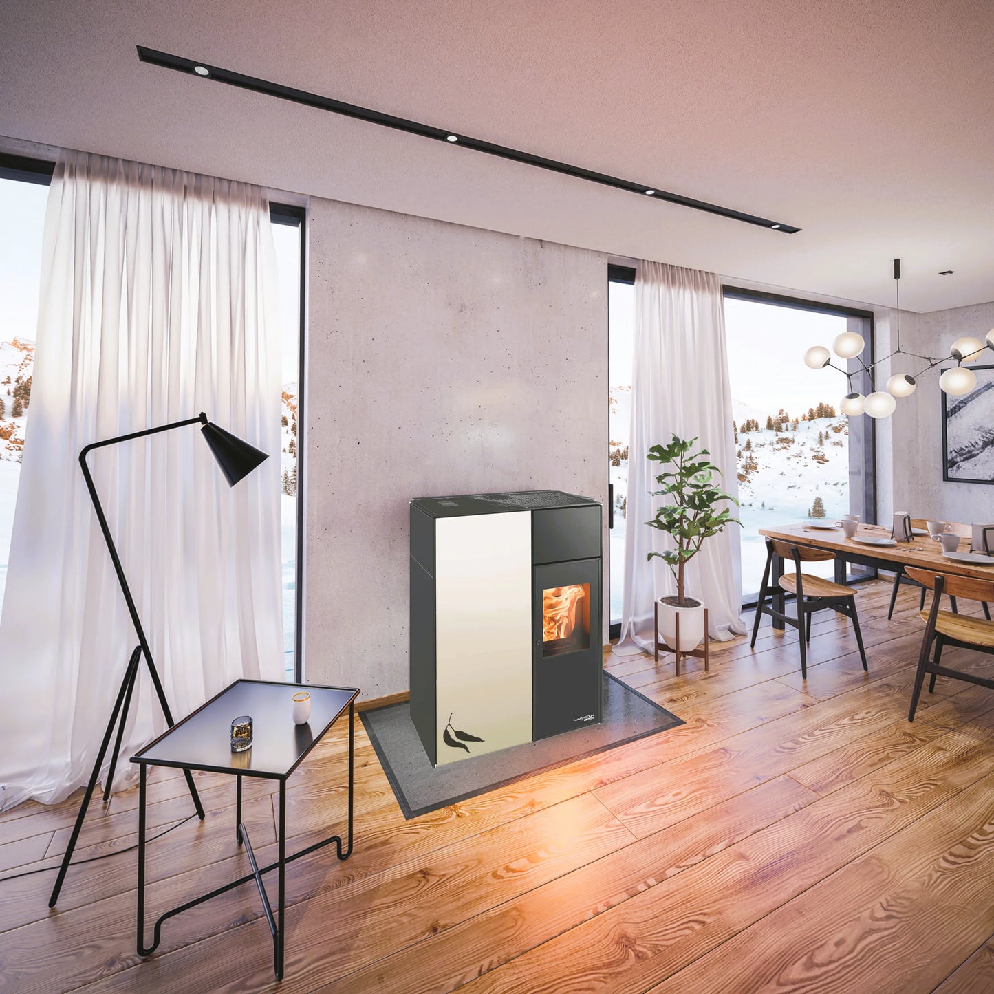 STIRLING Pellet Heater - Hunter Valley Heating