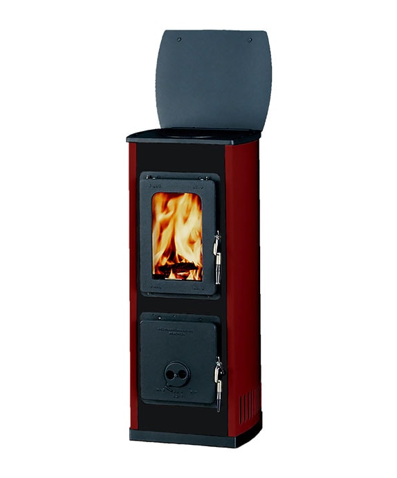 MILANO Cooktop Freestanding Fireplace - Hunter Valley Heating