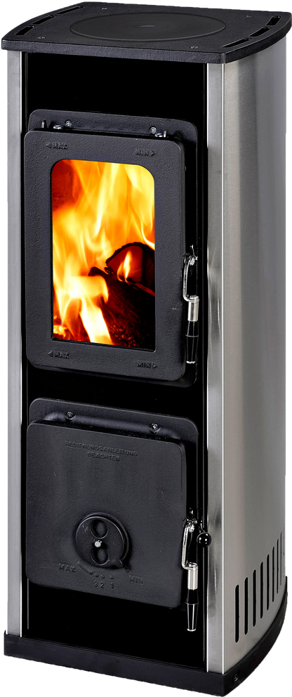 MILANO Cooktop Freestanding Fireplace - Hunter Valley Heating