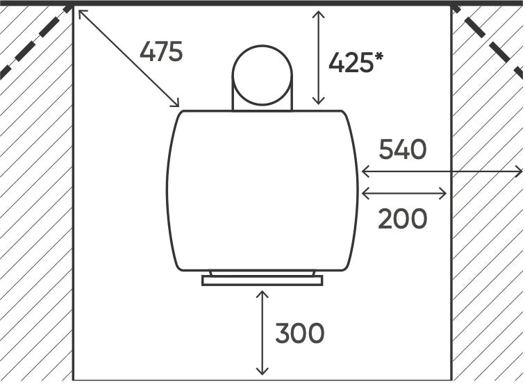 MILANO Cooktop Freestanding Fireplace - Hunter Valley Heating