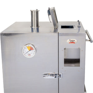 Gravity Feed Smoker - Stoves & Cooktops - Flaming Coals - Hunter Valley Heating 