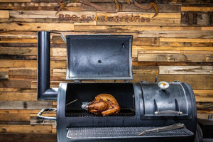 Offset Smoker BBQ - Stoves & Cooktops - Flaming Coals - Hunter Valley Heating
