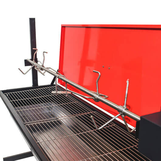 Warrior Pig Spit Roaster - Stoves & Cooktops - Flaming Coals - Hunter Valley Heating