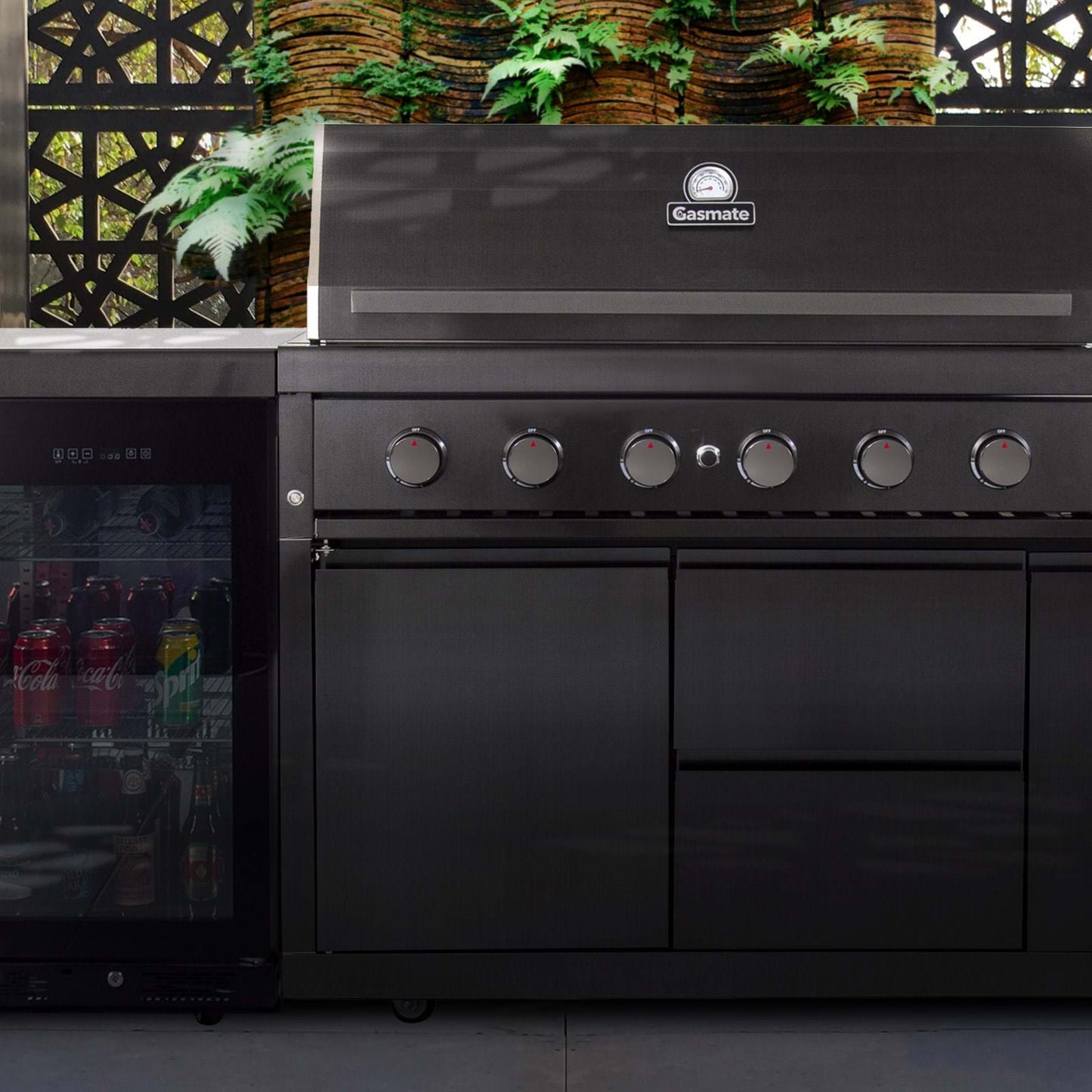 NOVA GRAPHITE PREMIUM 2 DOOR BAR FRIDGE TOP -  - Gasmate - Hunter Valley Heating 