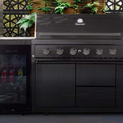 NOVA GRAPHITE PREMIUM 2 DOOR BAR FRIDGE TOP -  - Gasmate - Hunter Valley Heating 