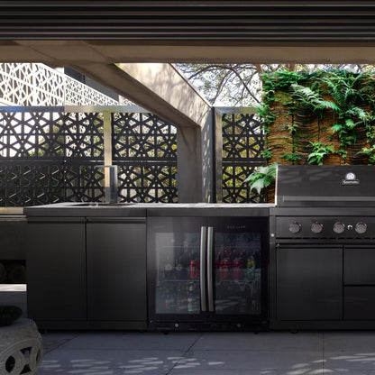 NOVA GRAPHITE PREMIUM 2 DOOR BAR FRIDGE TOP -  - Gasmate - Hunter Valley Heating 