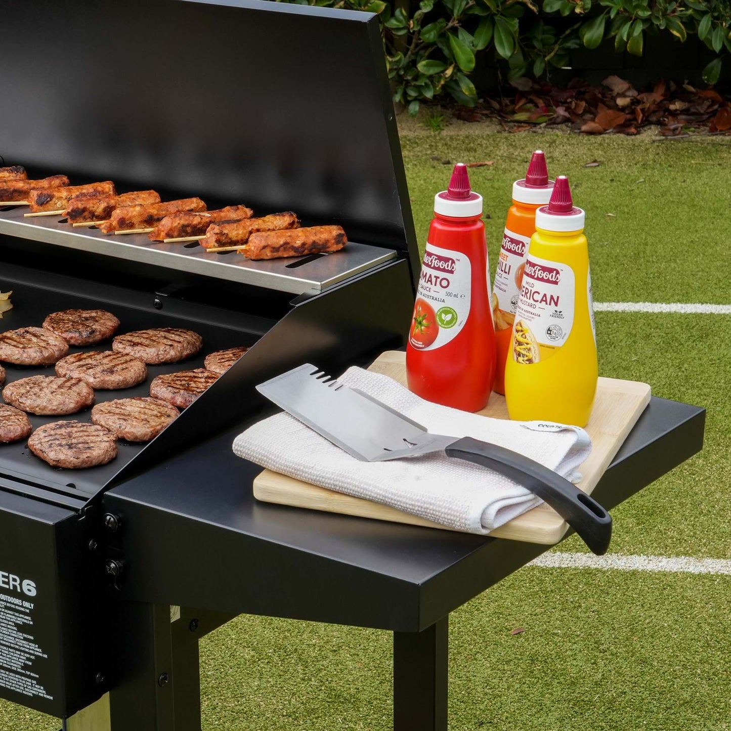 CATERER 6 BURNER BBQ
