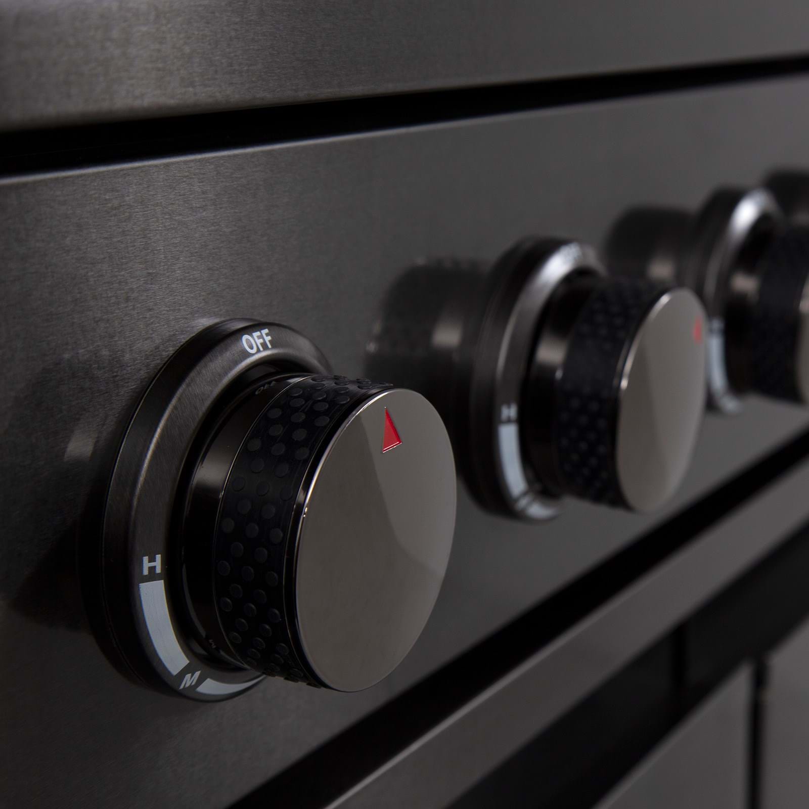 NOVA GRAPHITE 6 BURNER BUILT-IN BBQ -  - Gasmate - Hunter Valley Heating 