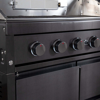NOVA GRAPHITE 6 BURNER TWIN HOOD BBQ -  - Gasmate - Hunter Valley Heating 