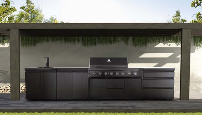 NOVA GRAPHITE 6 BURNER BBQ
