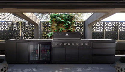 NOVA GRAPHITE 6 BURNER BBQ