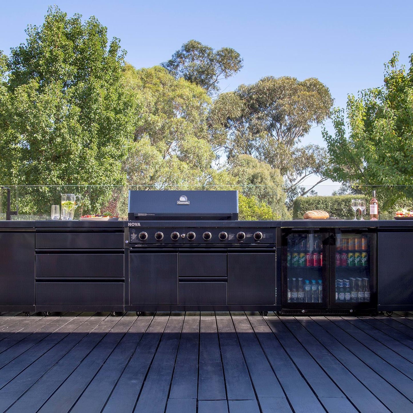 NOVA GRAPHITE 6 BURNER BBQ