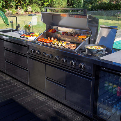 NOVA GRAPHITE 6 BURNER BBQ