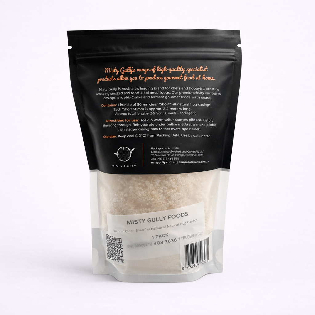Misty Gully Natural Hog Sausage Casings – Size 36