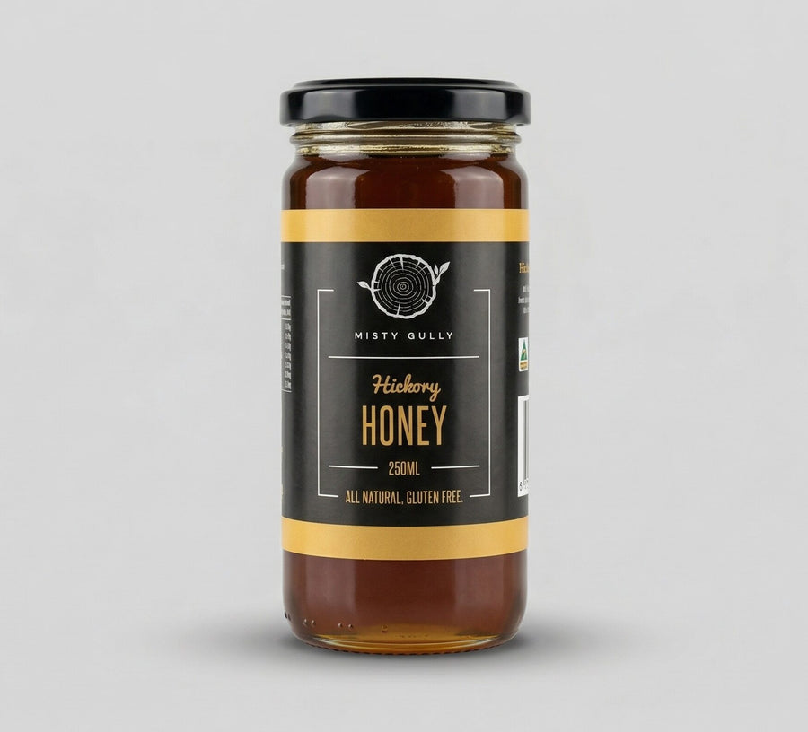 Hickory Smoke Flavoured Honey - Hunter Valley Heating