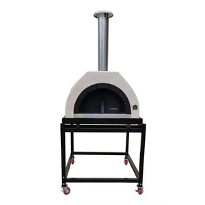 HVH Grande Dome Preassembled Pizza Oven from HVH Pizza Ovens with large dome design and stainless steel construction.