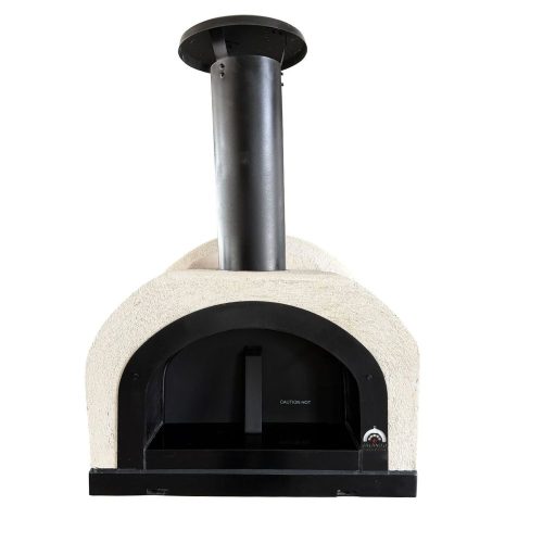 HVH60 Dome Black PVD preassembled pizza oven by HVH Pizza Ovens, showcasing its sleek black dome design and compact build.