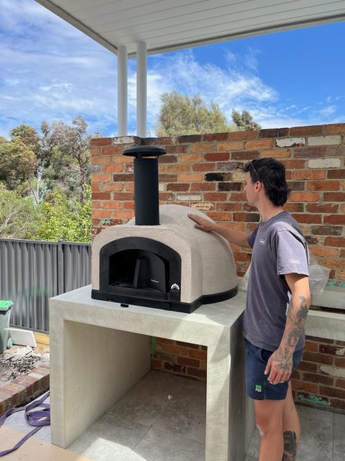 JA70 Crema PVD Preassembled Pizza Oven - Hunter Valley Heating