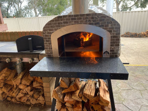 JA70 Tiled Preassembled Pizza Oven - Hunter Valley Heating