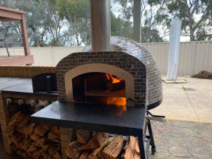 JA70 Tiled Preassembled Pizza Oven - Hunter Valley Heating