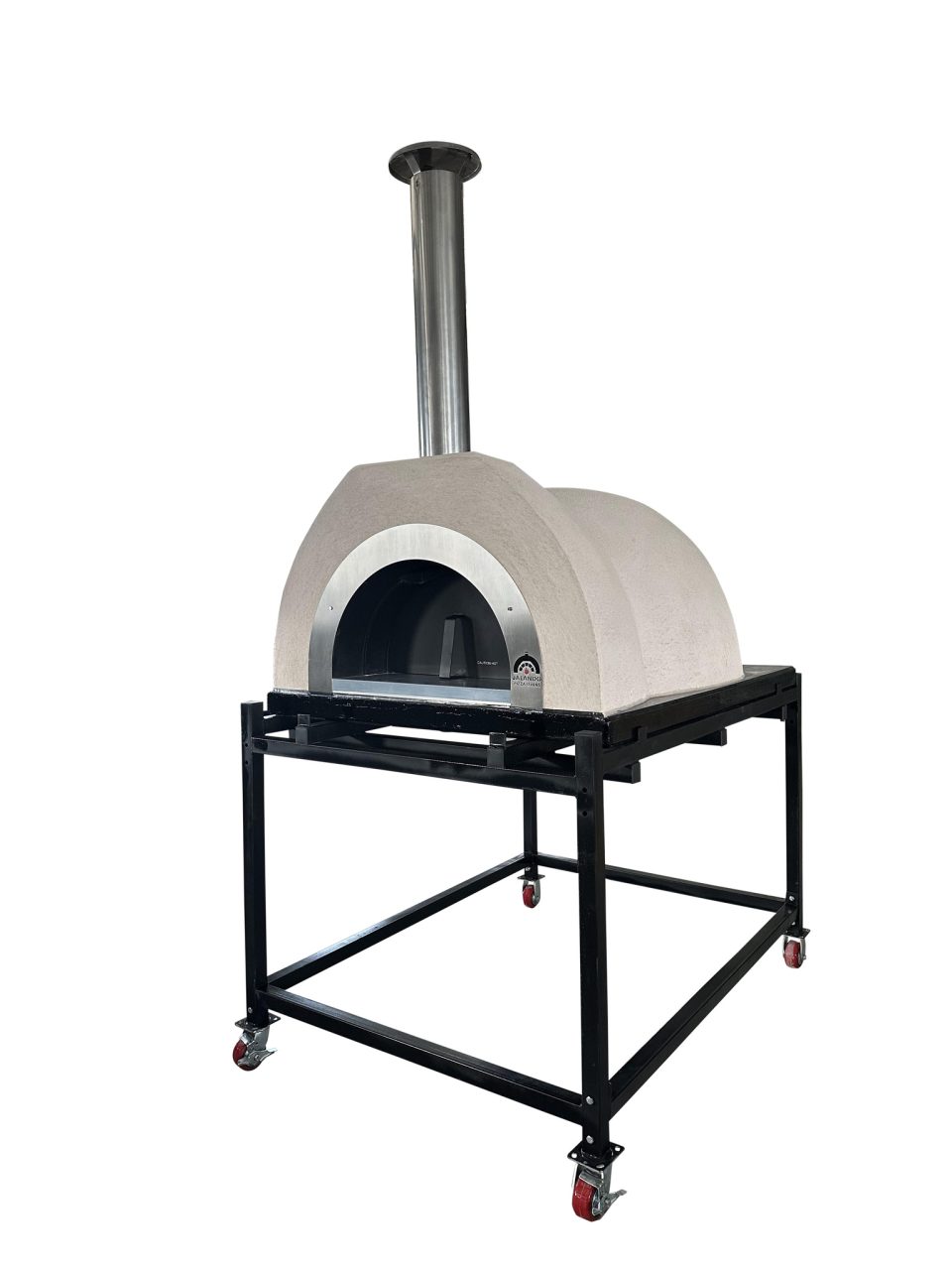 HVH Pizza Ovens HVH80 Dome Preassembled Pizza Oven with stainless steel dome and compact design for home or commercial use