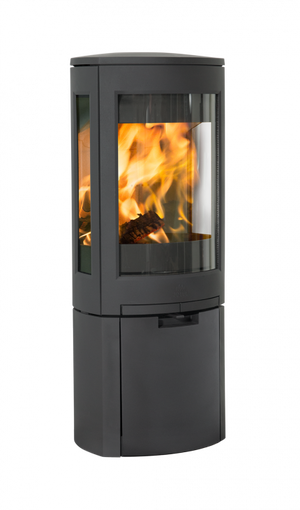 Jøtul F 370 V2 Advance wood heater with closed cast iron base