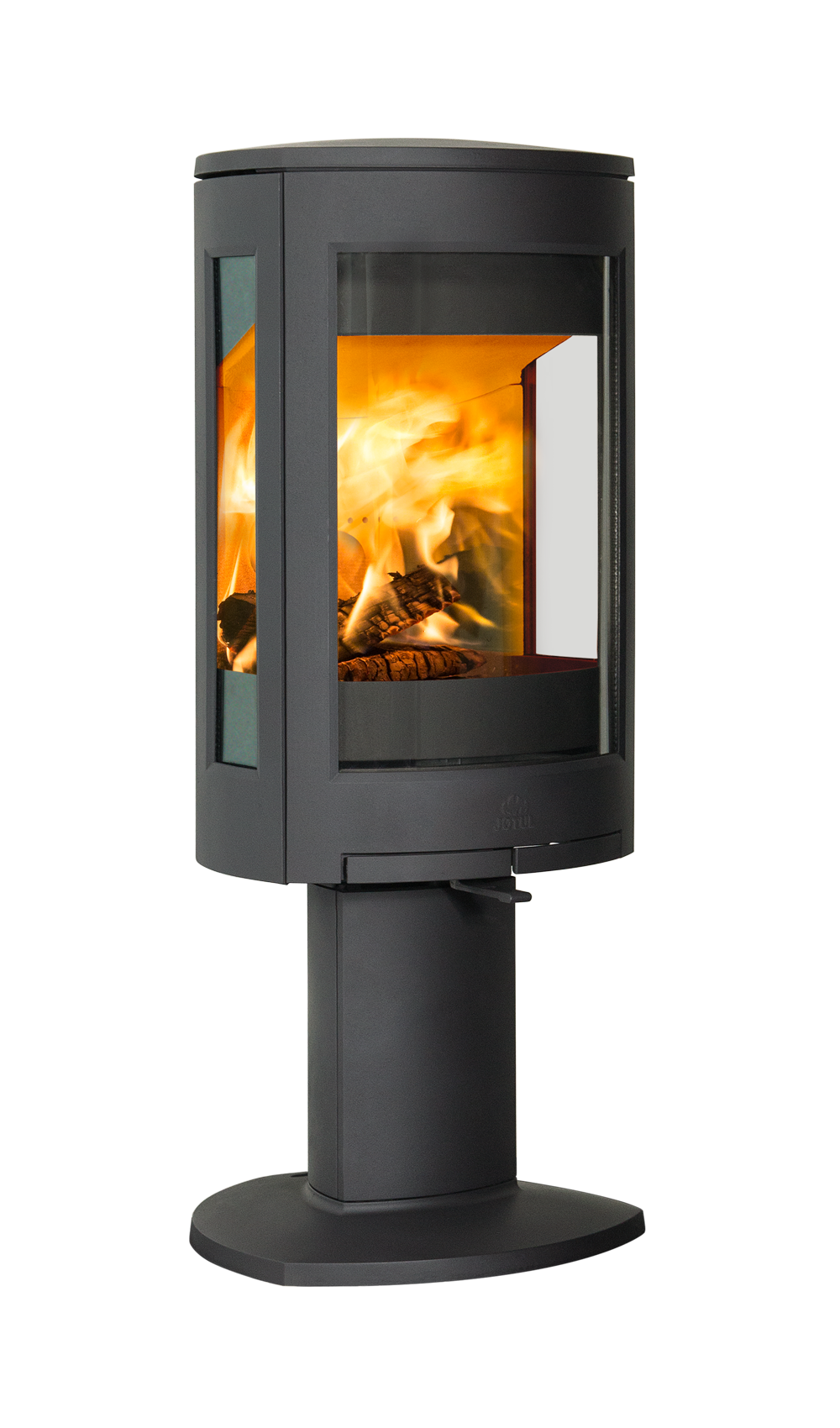 Jøtul F 370 V2 Advance wood heater with pedestal base