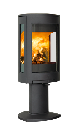 Jøtul F 370 V2 Advance wood heater with pedestal base