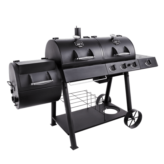 Longhorn Combo Charcoal/Gas Smoker & Grill