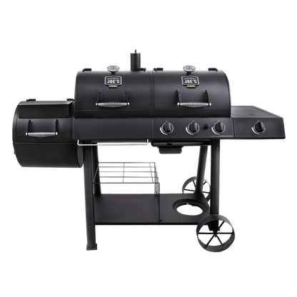 Longhorn Combo Charcoal/Gas Smoker & Grill