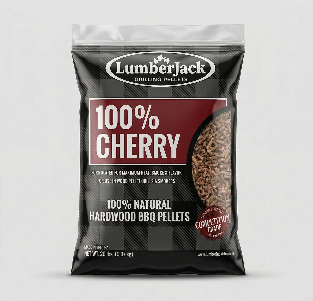 Lumber Jack 100% Cherry Smoking Pellets 9kg bag