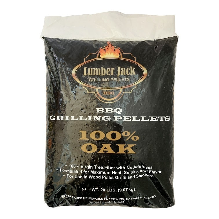 Lumber Jack 100% Oak Smoking Pellets 9kg bag