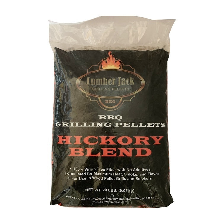Lumber Jack Hickory Blend Smoking Pellets 9kg bag