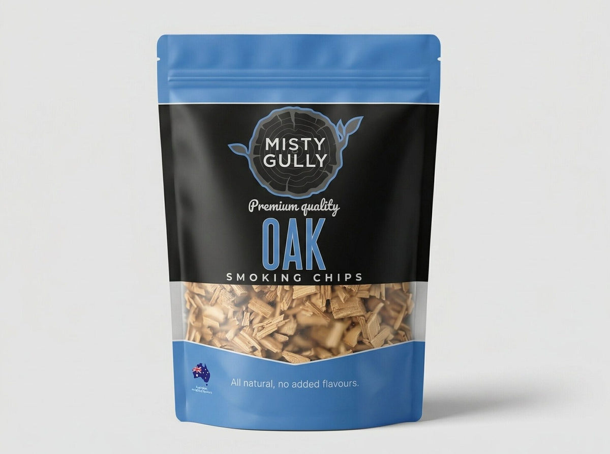 Misty Gully Oak Smoking Wood Chips 3L bag