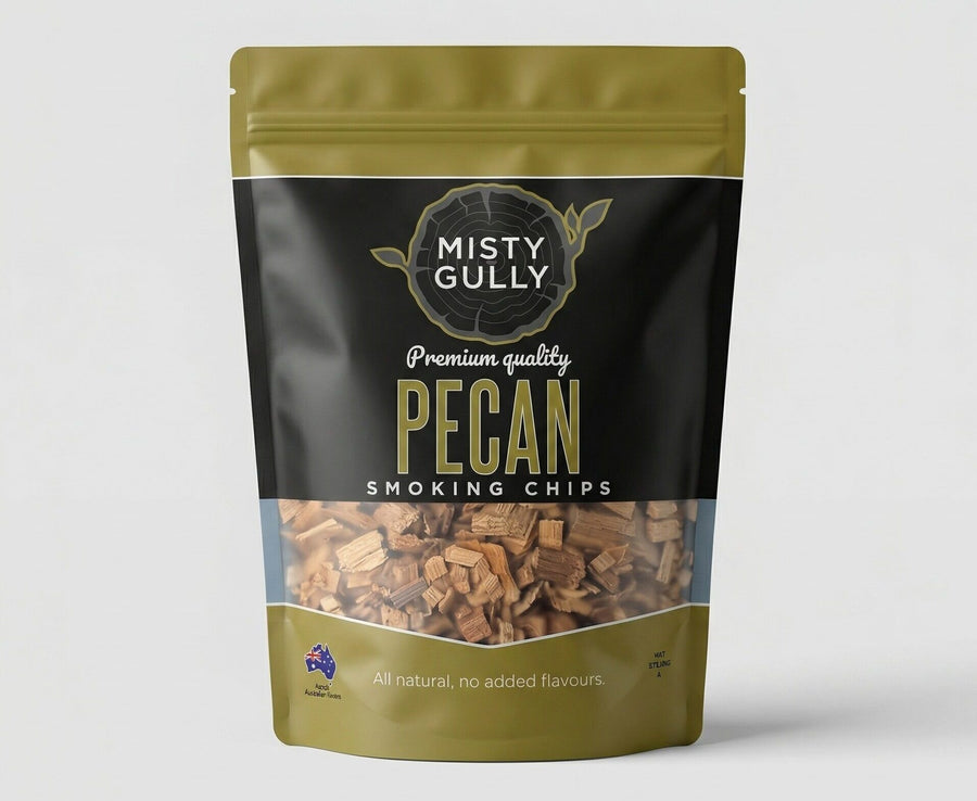 Misty Gully Pecan Smoking Wood Chips 3L bag