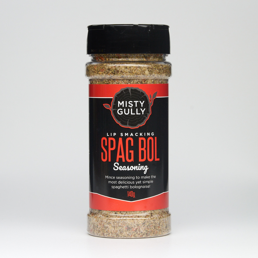 Spag Bol Seasoning - Salts, Rubs and Sauces - Misty Gully Rubs and Sauces - Hunter Valley Heating