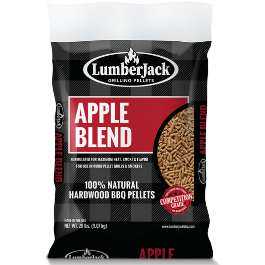 Lumber Jack Smoking Pellets 9kg – Apple Blend - Hunter Valley Heating