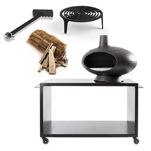 BEST FIREPLACES AUSTRALIA - Morsø Forno Outdoor Oven Garden Set | Hunter Valley Heating