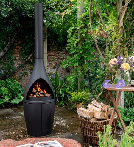 Morsø Kamino Outdoor Wood Fireplace - Hunter Valley Heating